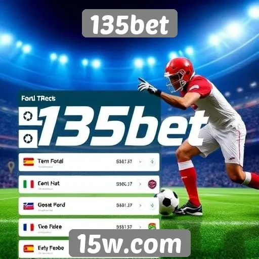 Apostas esportivas no site 135bet