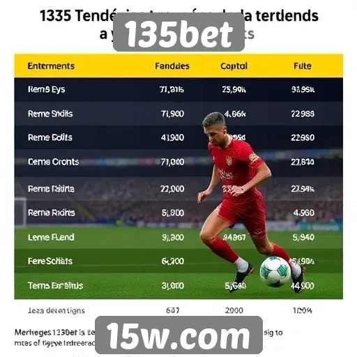Tendências de apostas esportivas no 135bet