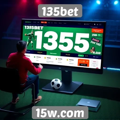 Experiência do usuário na navegação do 135bet